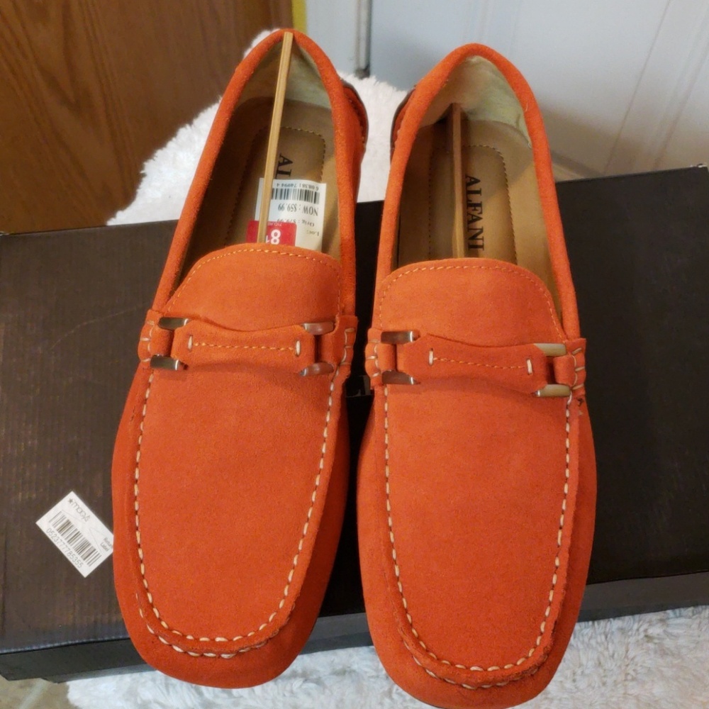 Alfani Suede Loafers